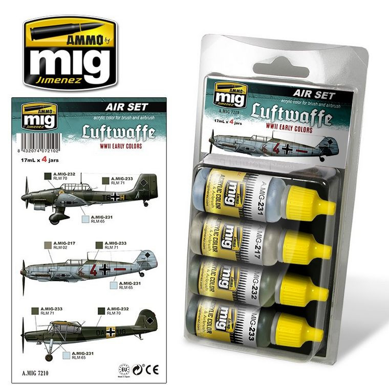 Colores Iniciales de la 2GM de la Luftwaffe