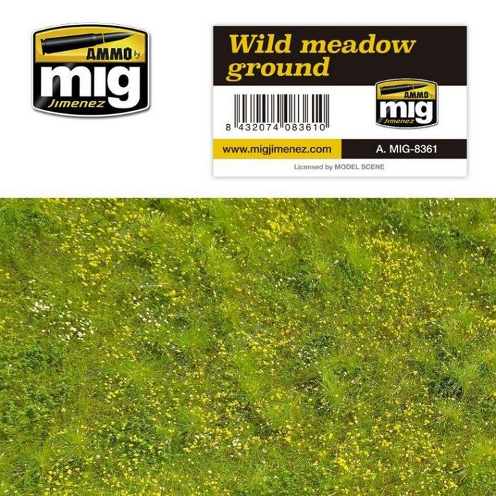 Wild meadow ground