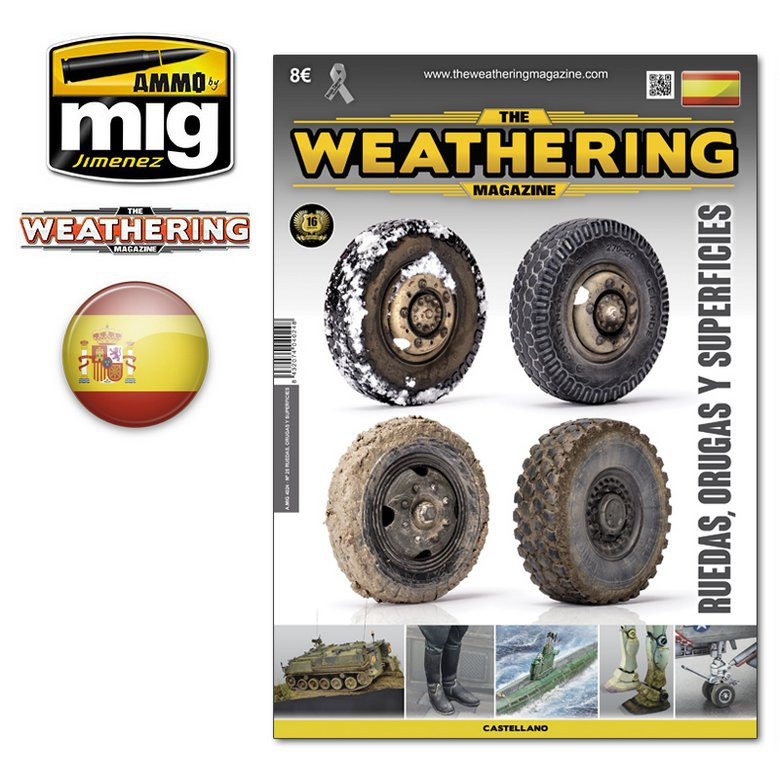 The Weathering Magazine 25: Ruedas, Orugas y Superficies (castel