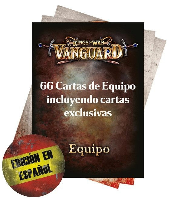 Vanguard Equipment Cards (castellano)