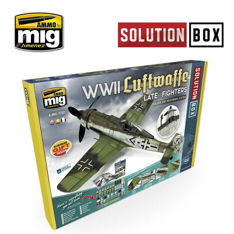 WWII Luftwaffe Late Fighters Solution Box