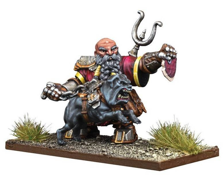 Dwarf Support Pack Mastiff Packmaster (castellano)