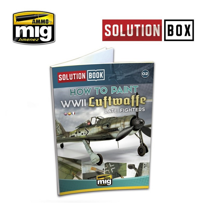 WWII Luftwaffe Late Fighters Solution Book Multiidioma