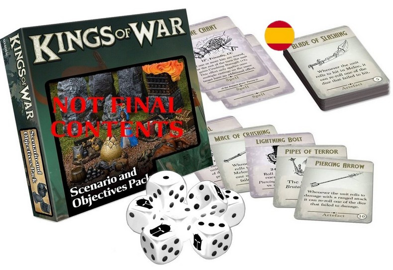 Kings of War Pack del Jugador (castellano)