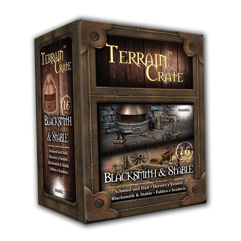 Terrain Crate: Blacksmith & Stable