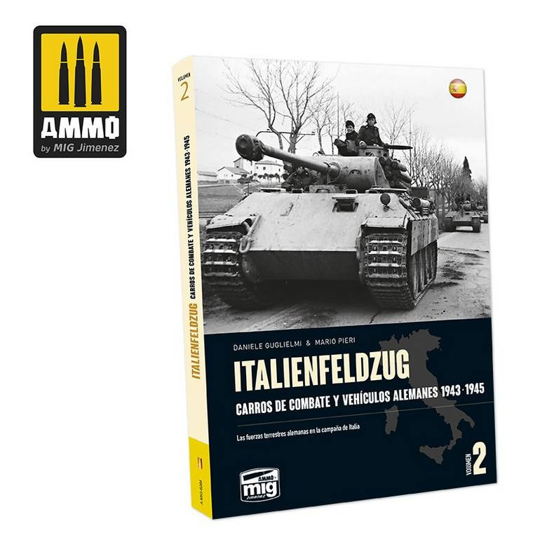 Italienfeldzug. Carros de Combate y Vehículos Alemanes 1943-1945