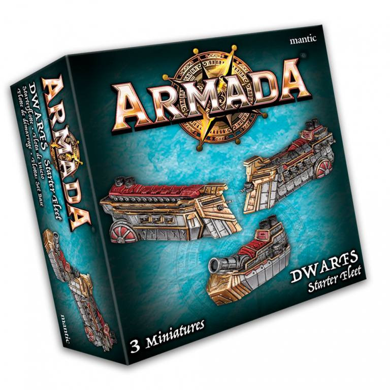 Armada: Dwarf Starter Fleet (Castellano)