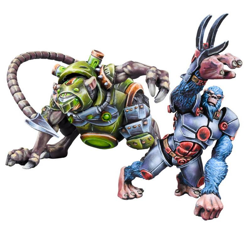 Overdrive Rival Pack: Gnaw vs Alpha Simian