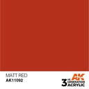 Matt Red 17ml