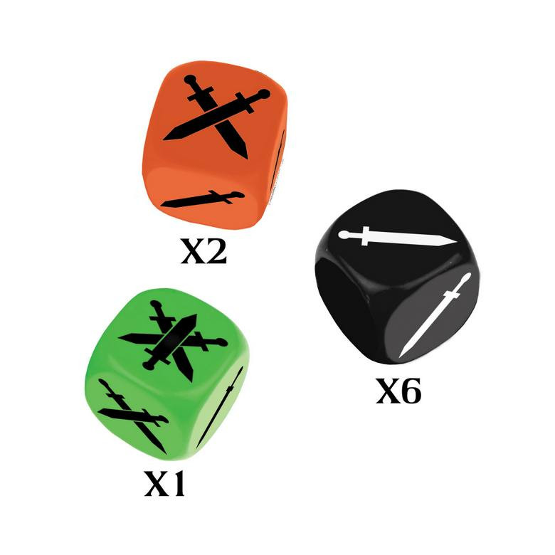 Firefight Command Dice Pack