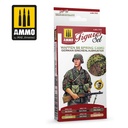 Set de Figuras Waffen SS Camuflaje Primavera.German Einchenlaubm