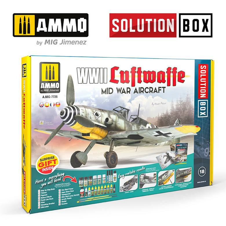 Solution Box. Aviones de la Luftwaffe de Mediados de la Segunda