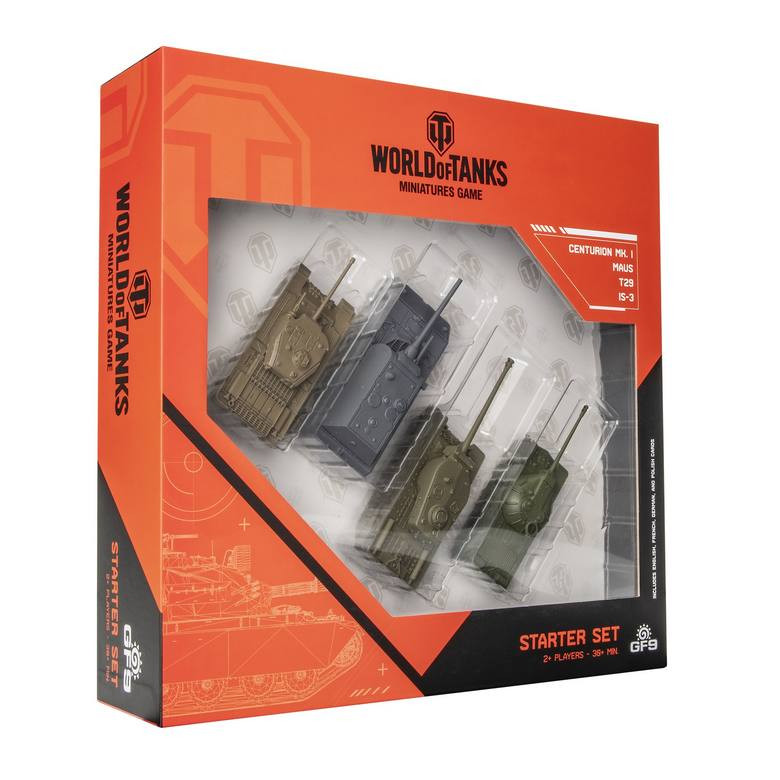 World of Tanks Starter Set (Maus, T29, IS-3, Centurion)