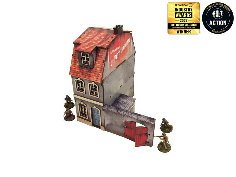 WW2 Normandy Townhouse 1 (28mm) 