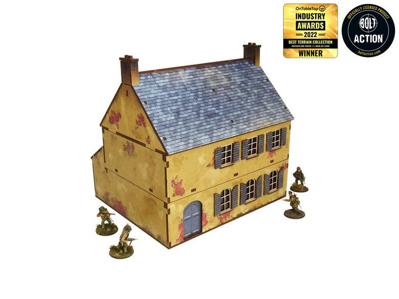 WW2 Normandy Townhouse 2 (28mm) 