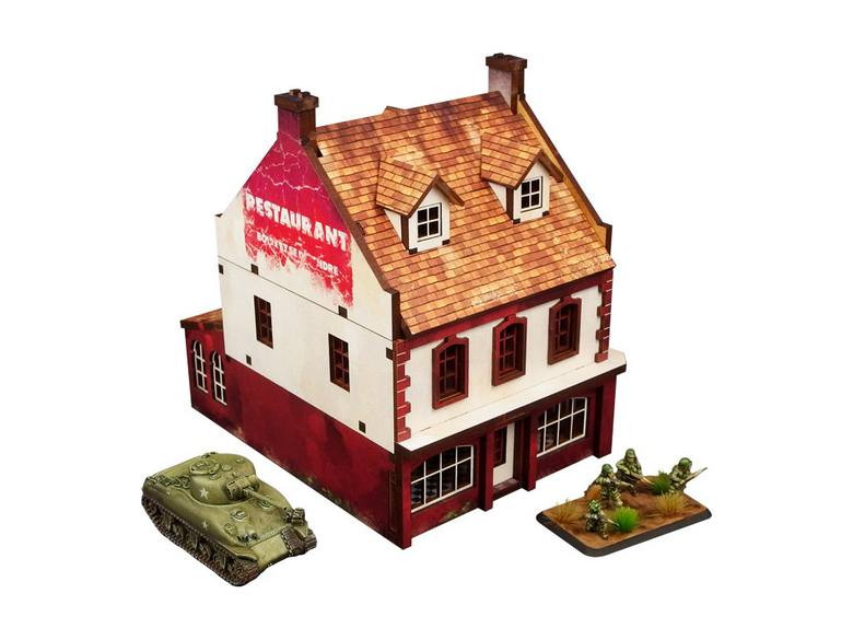 WW2 Normandy Restaurant (15mm) 