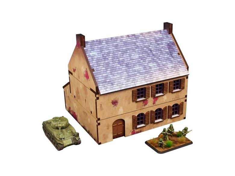 WW2 Normandy Townhouse 2 (15mm) 