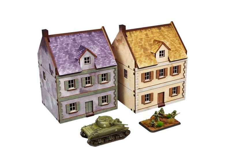 WW2 Normandy Townhouse 3 (15mm) 