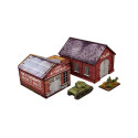 WW2 Normandy Garage & Factory (15mm) 