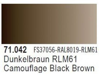 Camuflaje Pardo Negro (RLM61 Dunkelbraun)