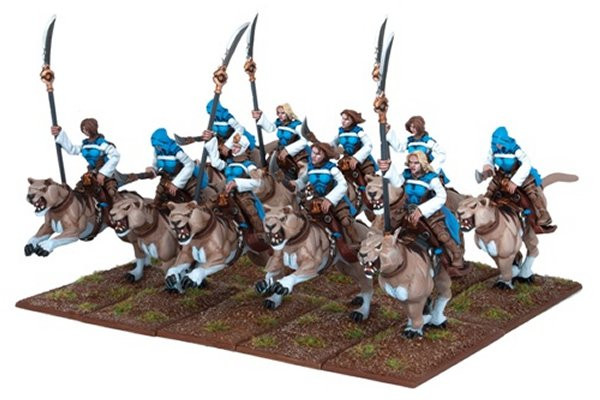 Basilean Sisterhood Panther Lancers (10 Figures)