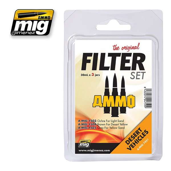 Filter Set For Desert Vehicles
