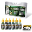 Colores Verdes para Mechas