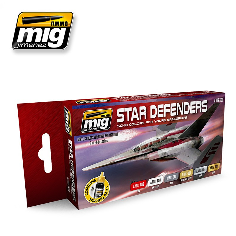 Star Defenders Colores Ciencia Ficción