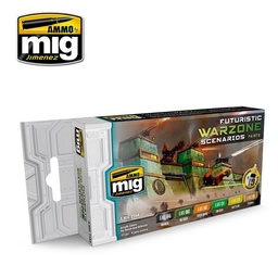 [A.MIG-7154] Set de colores Warzone de escenarios futuristas
