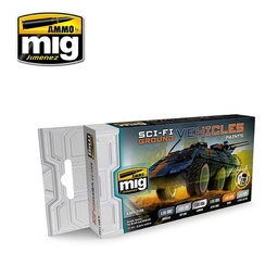[A.MIG-7155] Sci-fi Ground Vehicles Color Set