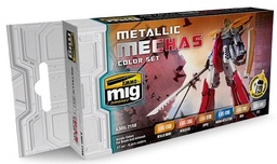 [A.MIG-7158] Colores Metálicos para Mechas