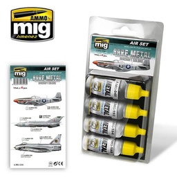 [A.MIG-7216] Bare Metal Aircraft Colors