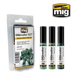 [A.MIG-7509] Set de Tonos Verdes para Mechas