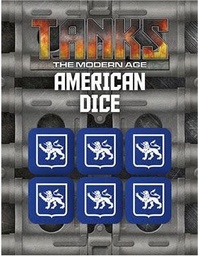 [GF9-MTANKS16] Modern US Dice Set (6)