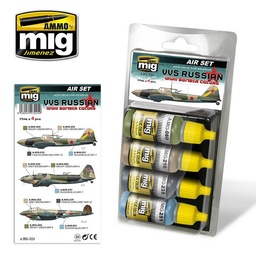 [A.MIG-7224] Colores VVS Bombarderos Soviéticos de La II Guerra Mundial