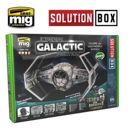 [A.MIG-7720] How To Paint Imperial Galactic Fighters: Solution Box