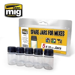 [A.MIG-8033] Botes sueltos para mezclas (5x35ml)