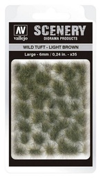 [VL-SC418] Wild Tuft - Light Brown: 6 mm.