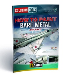 [A.MIG-6521] Solution Book Cómo Pintar Aviones de Metal Natural (Multilingüe)