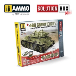[A.MIG-7900] Solution Box Mini Vehículos de Color 4BO