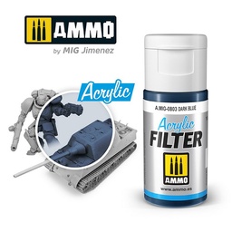 [A.MIG-0803] Acrylic Filter: Dark Blue
