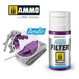 [A.MIG-0819] Acrylic Filter: Violet