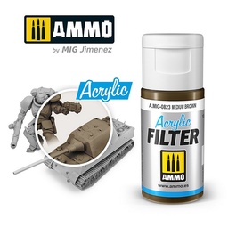 [A.MIG-0823] Acrylic Filter: Medium Brown