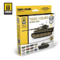 [A.MIG-7182] Tiger I Colors Set
