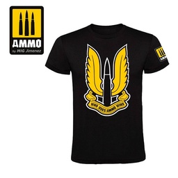 [A.MIG-8076] T-SHIRT - AMMO Special Forces-Wings - L