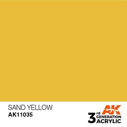 [AK11035] Sand Yellow 17ml