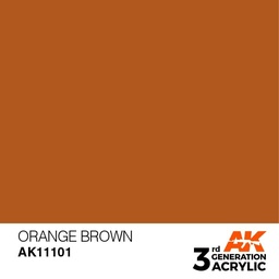 [AK11101] Orange Brown 17ml