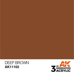 [AK11102] Deep Brown 17ml