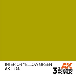 [AK11138] Interior Yellow Green 17ml