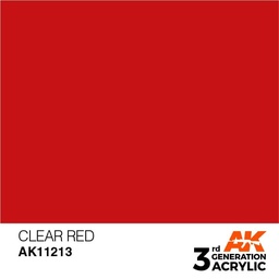 [AK11213] Clear Red 17ml